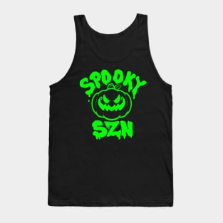 Spooky SZN - Green Tank Top